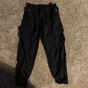 Adult Black Cargo pants